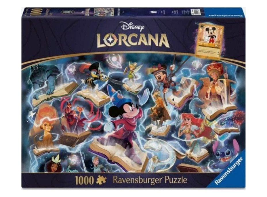 RAVENSBURGER Puzzle Disney Lorcana - Glimmers of the Realm: Ocel 1000 dílků