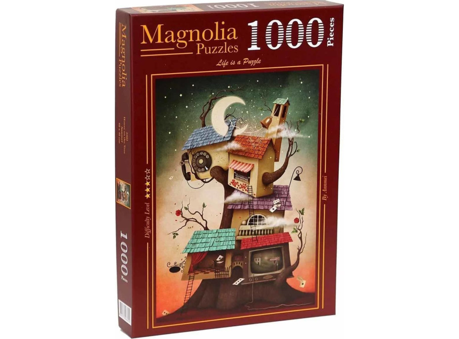MAGNOLIA Puzzle Dům na stromě 1000 dílků