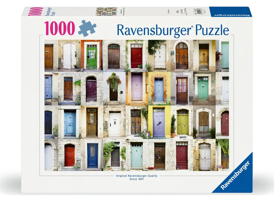 RAVENSBURGER Puzzle Dveře 1000 dílků