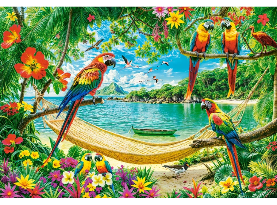 CASTORLAND Puzzle Exotické místo pro tebe 1000 dílků