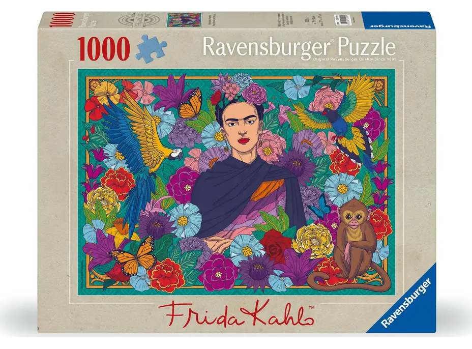 RAVENSBURGER Puzzle Frida Kahlo 1000 dílků