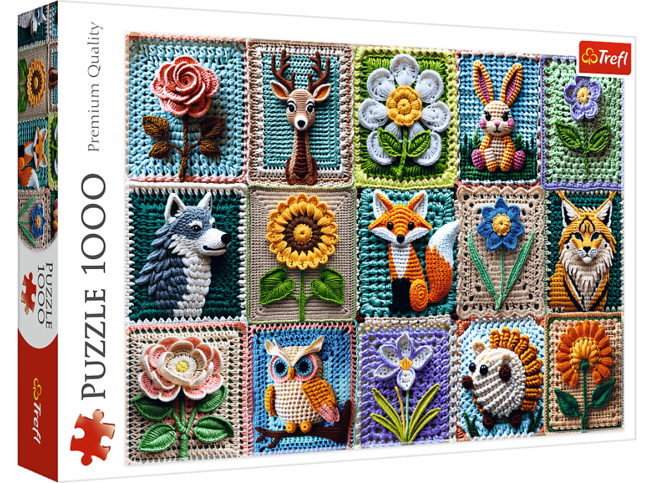 TREFL Puzzle Háčkování - Moje vášeň 1000 dílků