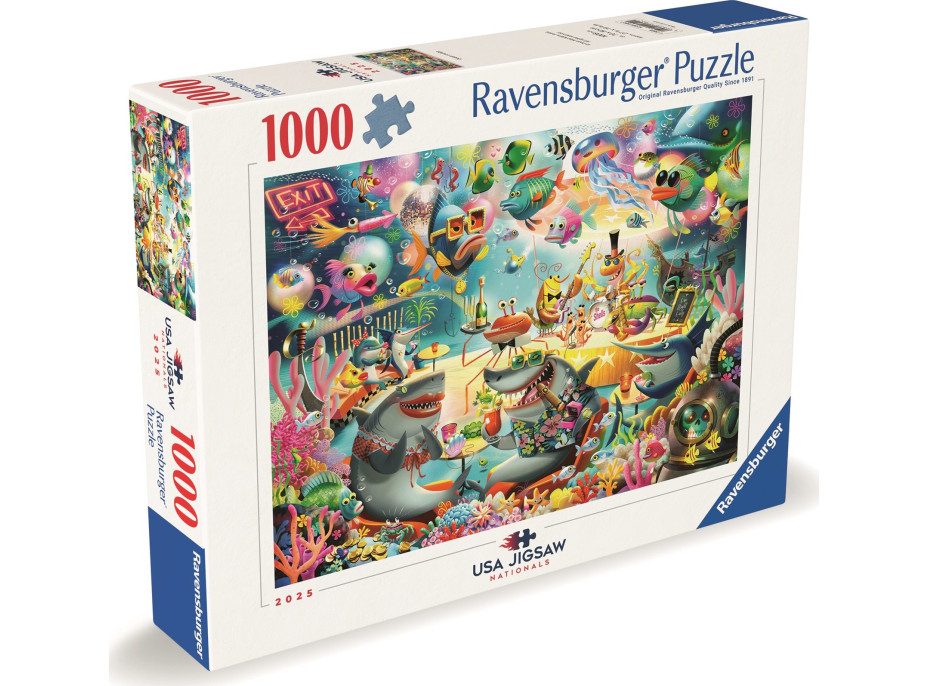 RAVENSBURGER Puzzle Krásný výhled na oceán 1000 dílků