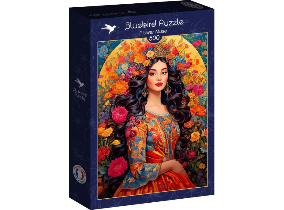 BLUEBIRD Puzzle Květinová múza 500 dílků