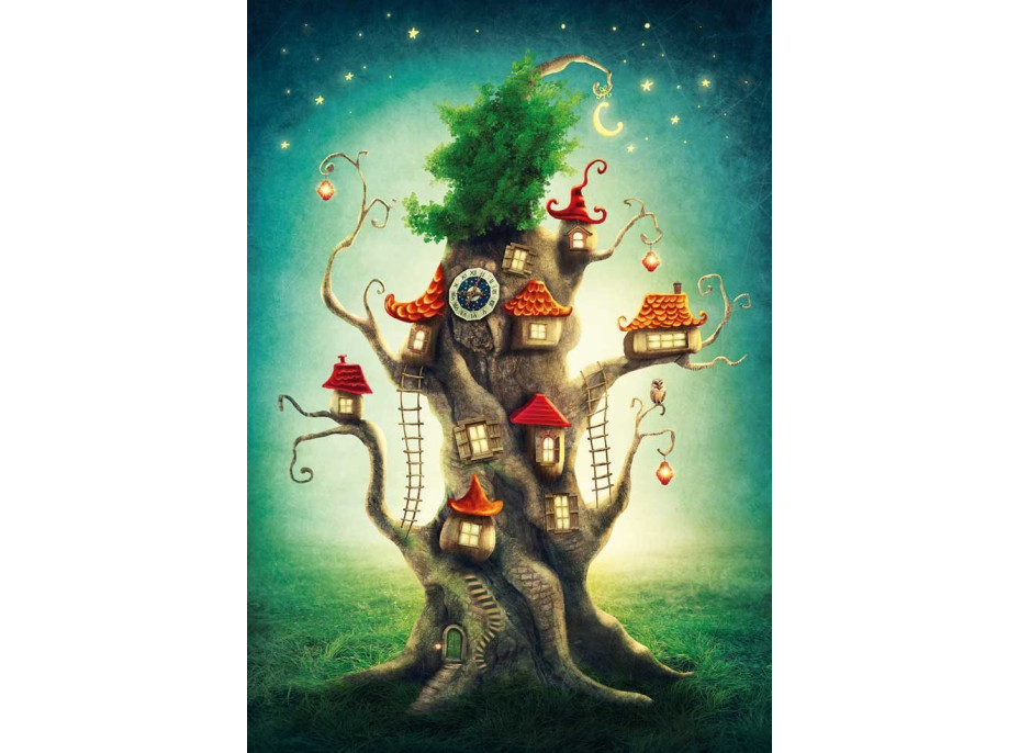 MAGNOLIA Puzzle Magický dům na stromě 1000 dílků