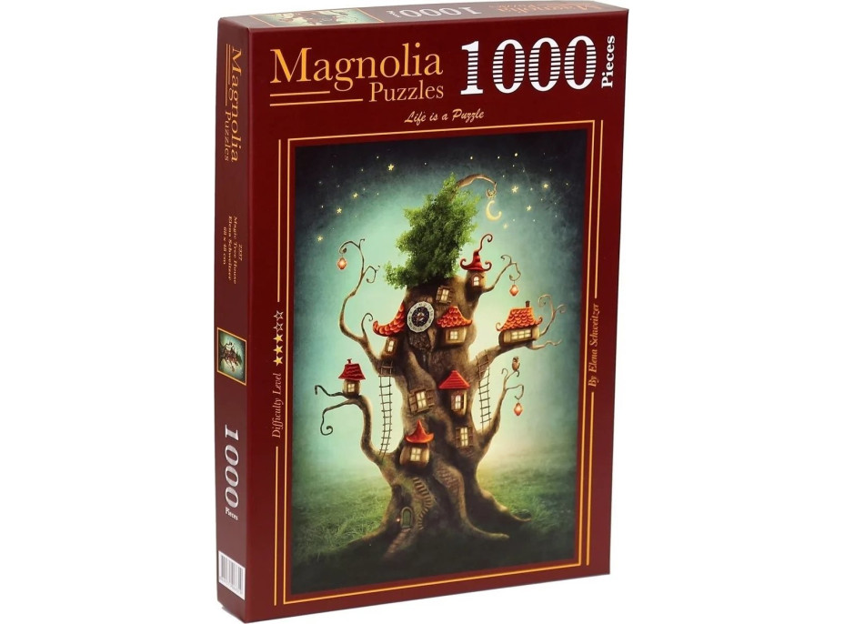 MAGNOLIA Puzzle Magický dům na stromě 1000 dílků