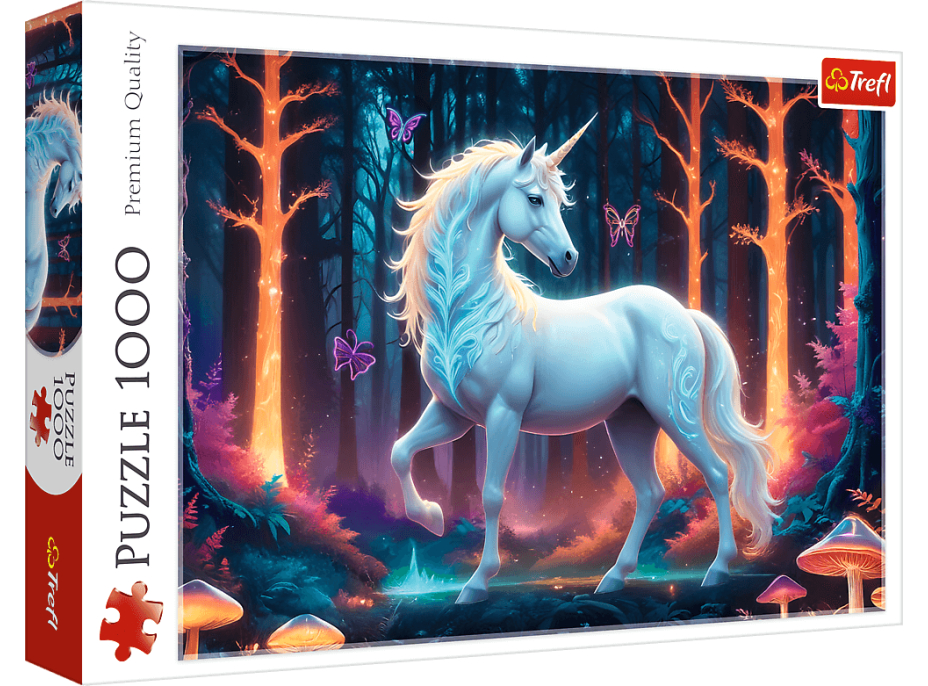 TREFL Puzzle Mystický jednorožec 1000 dílků