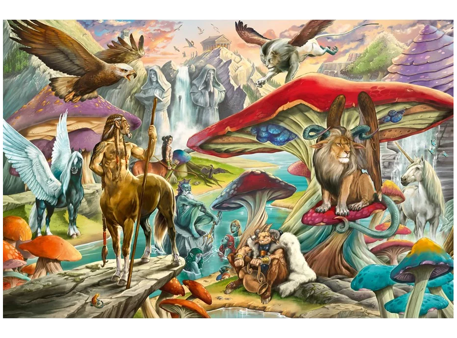 RAVENSBURGER Puzzle Mystický svět 5000 dílků