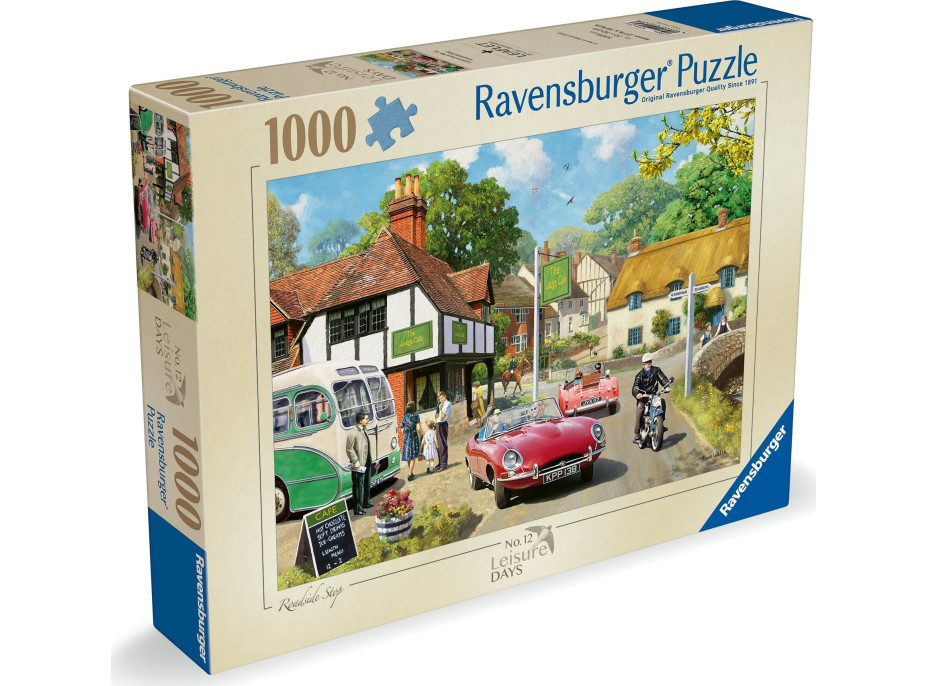 RAVENSBURGER Puzzle Na cestách 1000 dílků