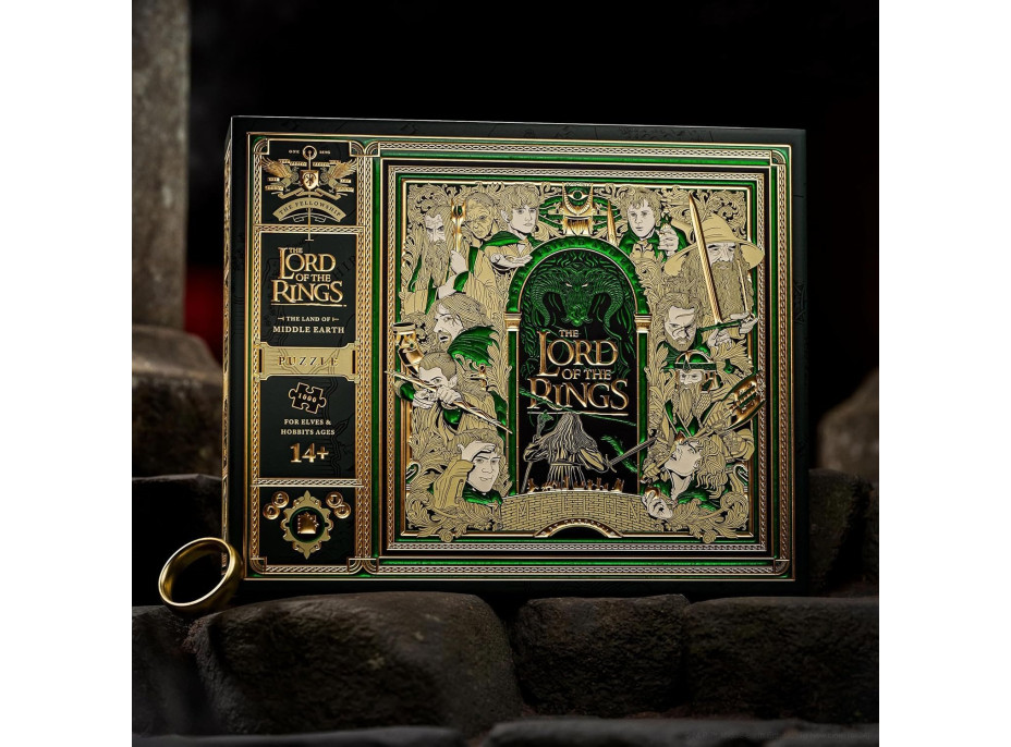 Puzzle Pán prstenů: Středozem 1000 dílků