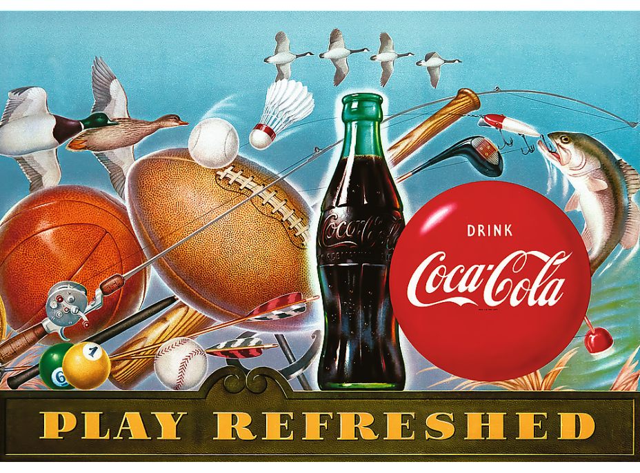 TREFL Puzzle Premium Plus Coca-Cola: Hraj osvěžený 1000 dílků