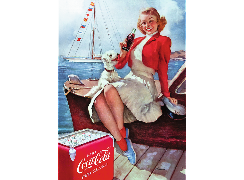 TREFL Puzzle Premium Plus Coca-Cola: Přestávka 1000 dílků