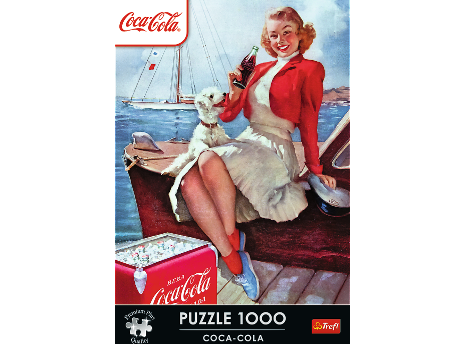 TREFL Puzzle Premium Plus Coca-Cola: Přestávka 1000 dílků