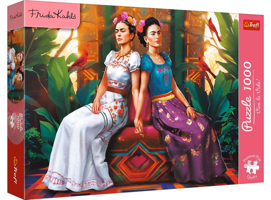 TREFL Puzzle Premium Plus Frida Kahlo: Dvě já 1000 dílků