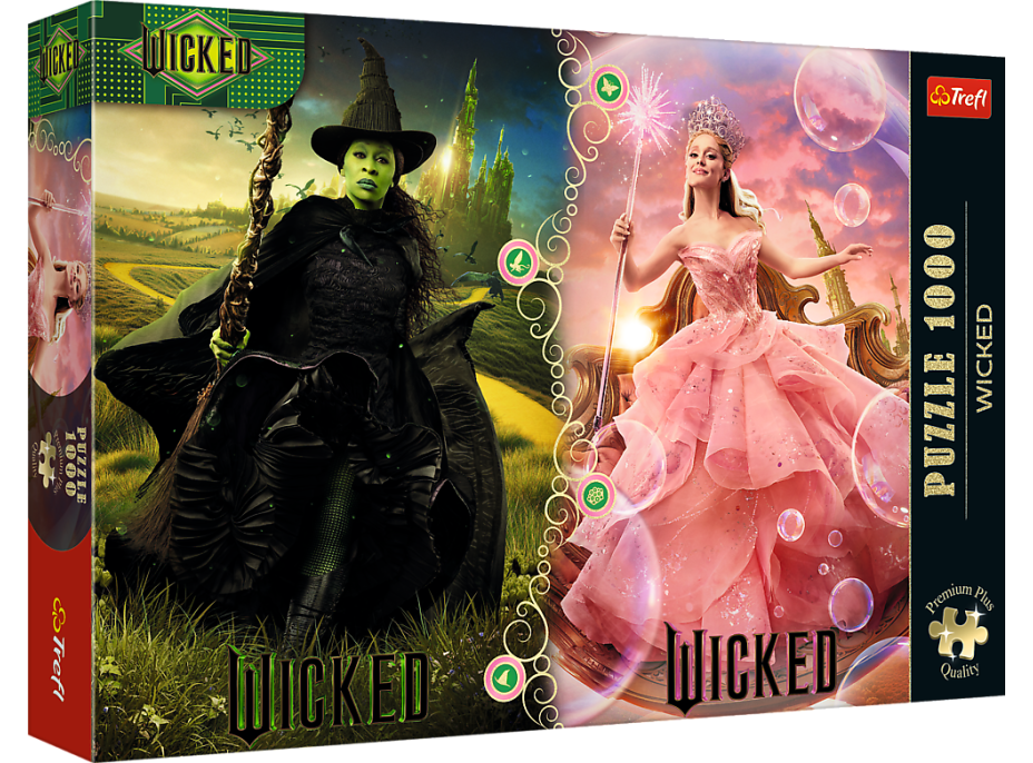 TREFL Puzzle Premium Plus Wicked: Elphaba & Glinda 1000 dílků