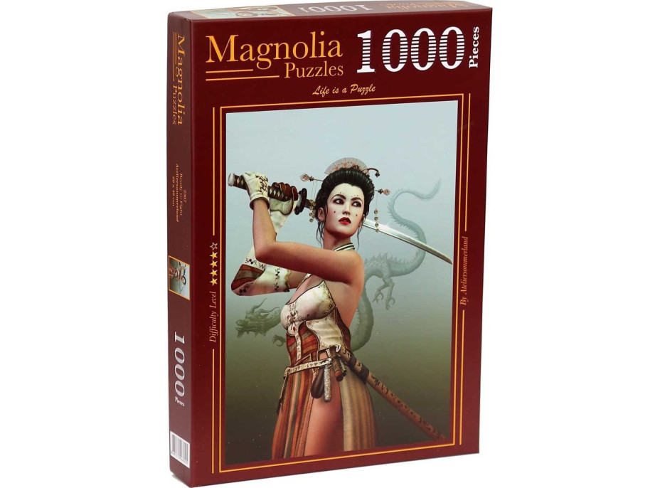 MAGNOLIA Puzzle Připravena k boji 1000 dílků