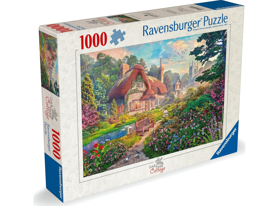 RAVENSBURGER Puzzle Ráj v srdci přírody 1000 dílků
