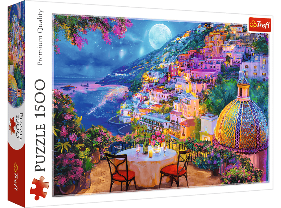 TREFL Puzzle Rande v Positanu 1500 dílků
