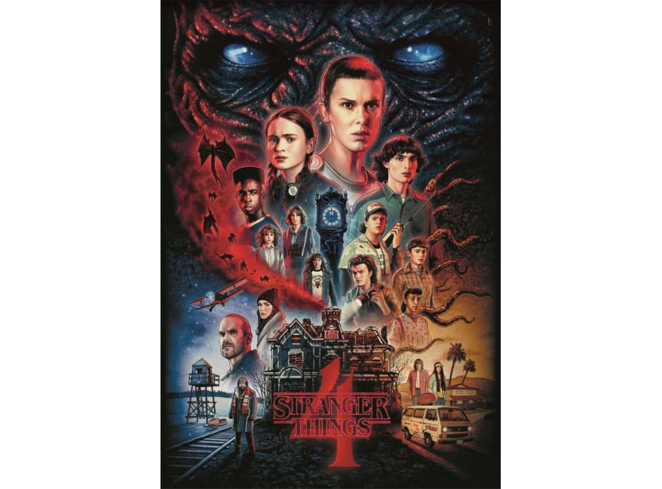 CLEMENTONI Puzzle Stranger Things 4, 1000 dílků