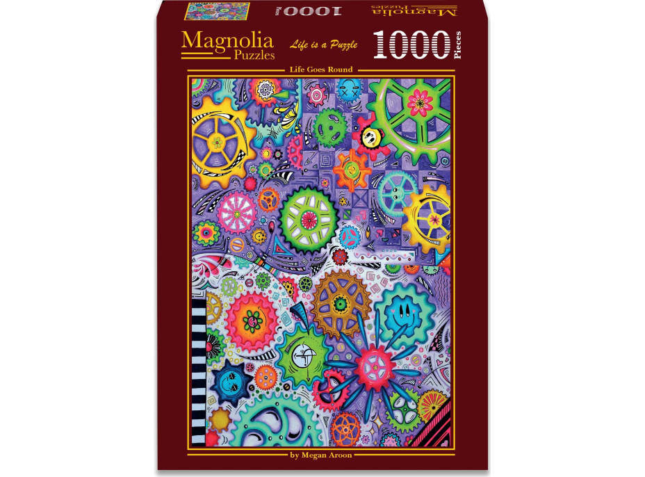 MAGNOLIA Puzzle Tak plyne život 1000 dílků