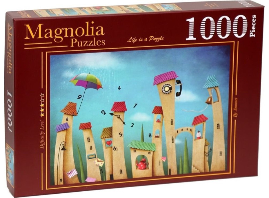 MAGNOLIA Puzzle Tančící město 1000 dílků