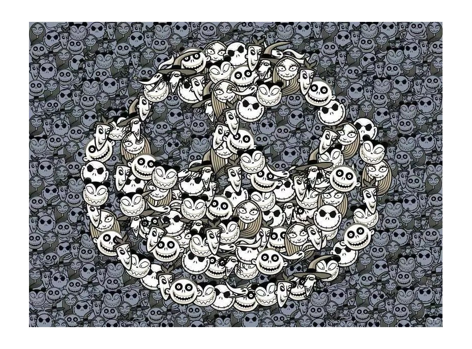 RAVENSBURGER Puzzle Ukradené Vánoce 500 dílků