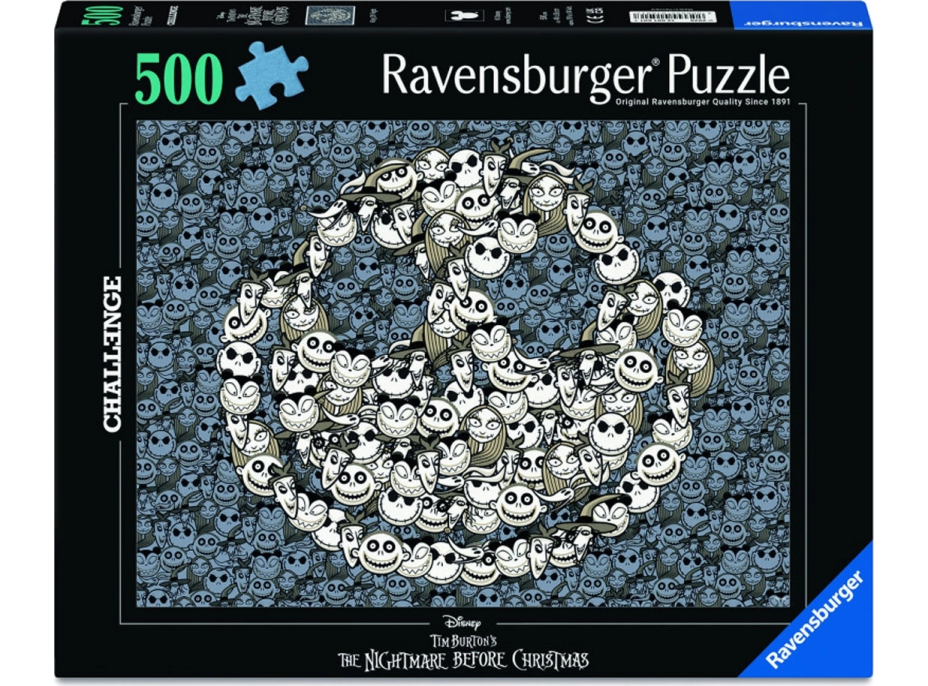 RAVENSBURGER Puzzle Ukradené Vánoce 500 dílků