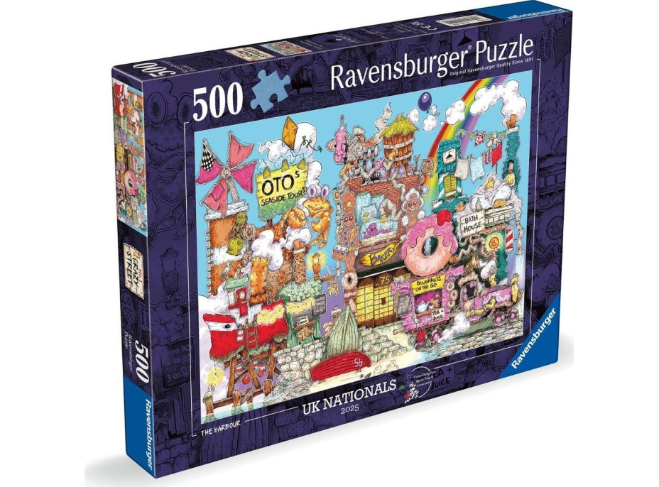 RAVENSBURGER Puzzle Ulička zázraků 500 dílků