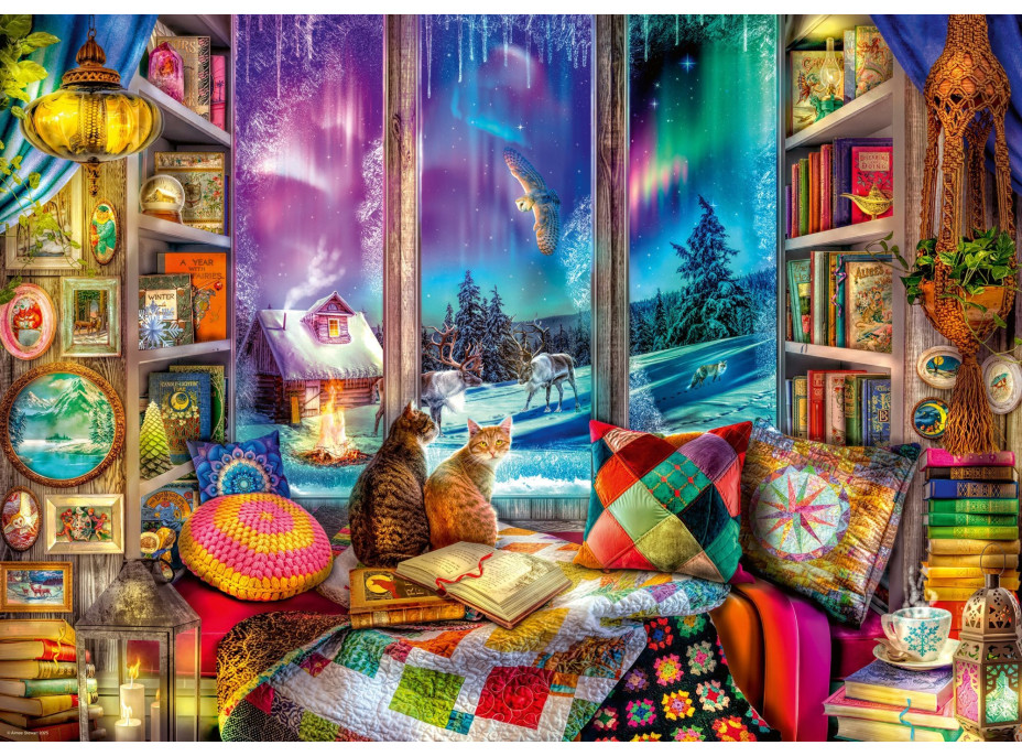 RAVENSBURGER Puzzle Únik do magického světa 1000 dílků