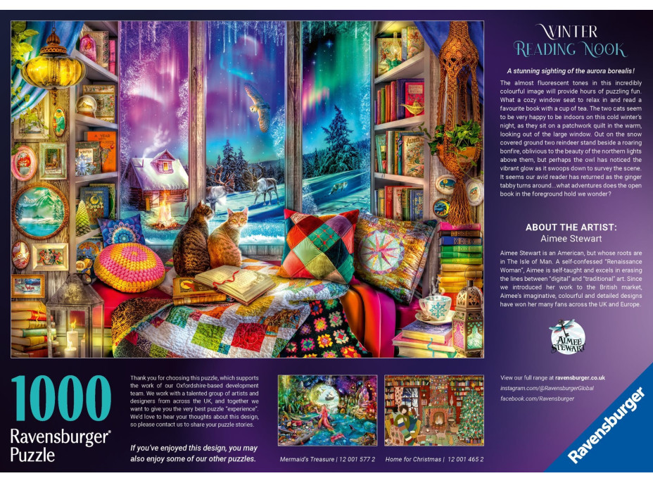 RAVENSBURGER Puzzle Únik do magického světa 1000 dílků