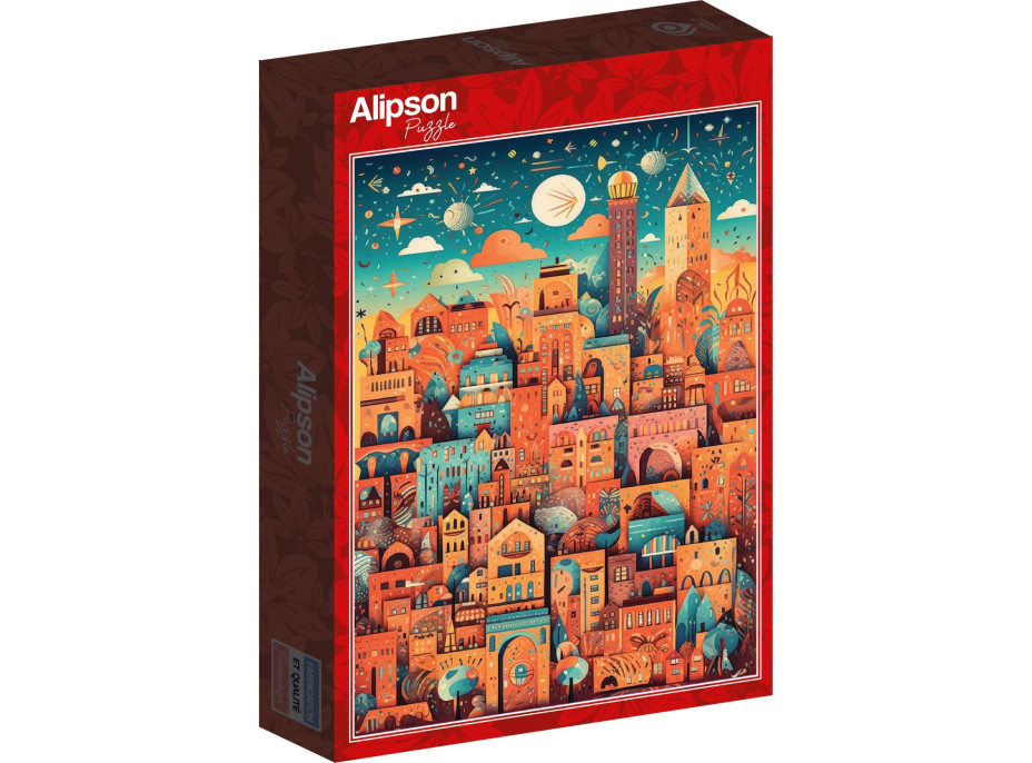 ALIPSON Puzzle Úžasné město 500 dílků