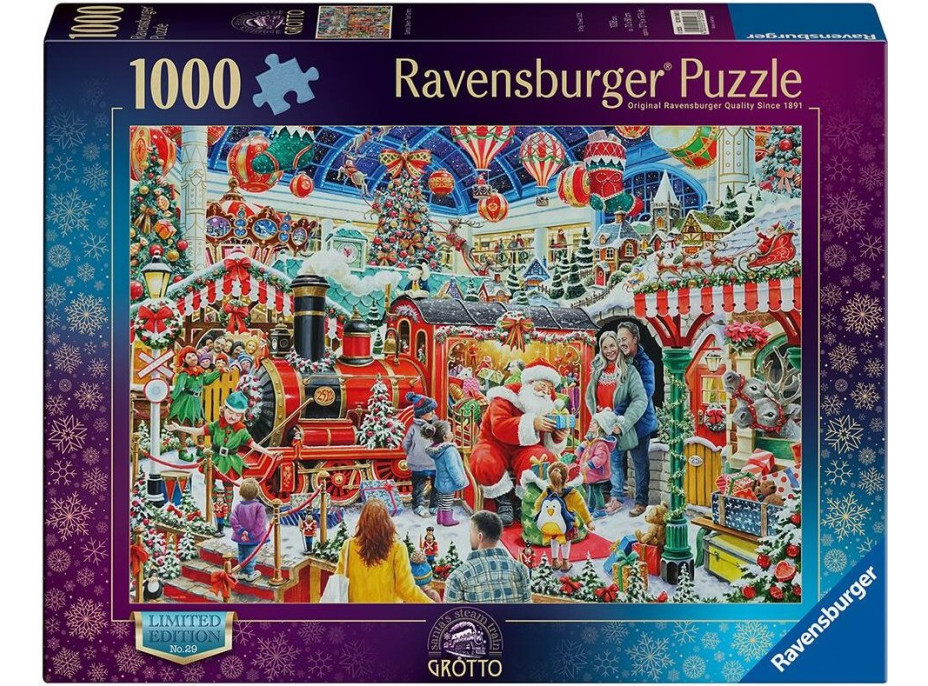 RAVENSBURGER Puzzle Vánoce 1000 dílků