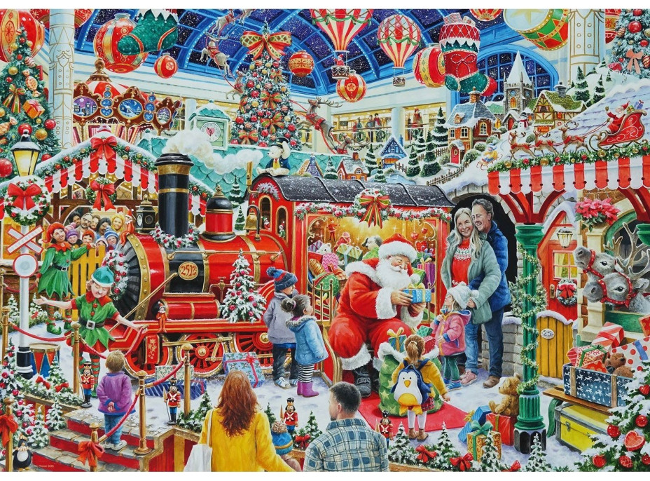 RAVENSBURGER Puzzle Vánoce 1000 dílků