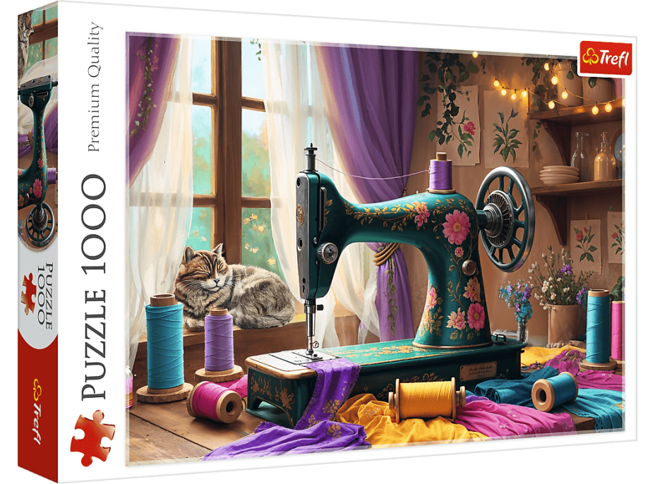 TREFL Puzzle Moje šicí dílna 1000 dílků