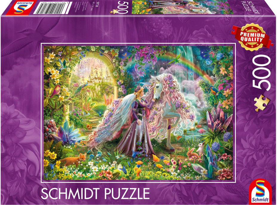 SCHMIDT Puzzle Výlet s jednorožcem snů 500 dílků