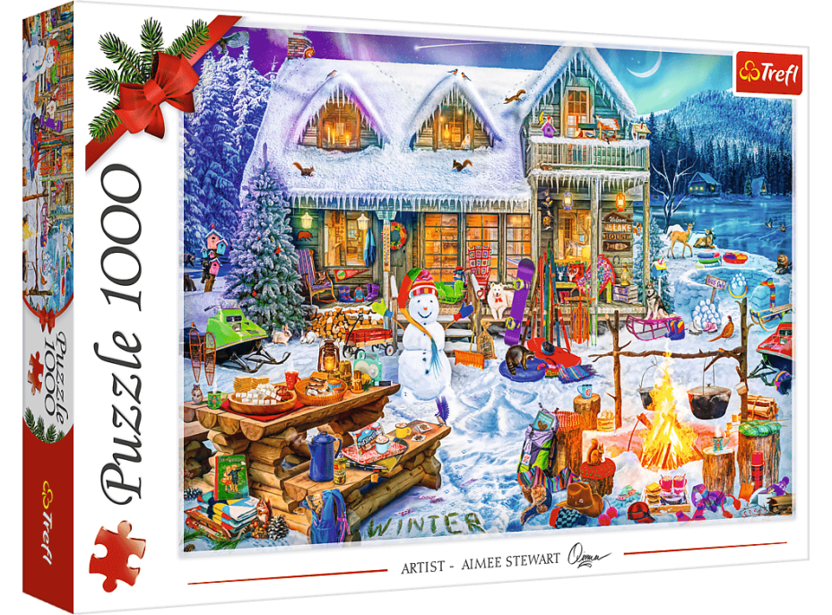 TREFL Puzzle Zimní čas 1000 dílků