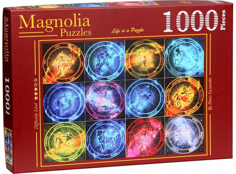 MAGNOLIA Puzzle Znamení zvěrokruhu 1000 dílků