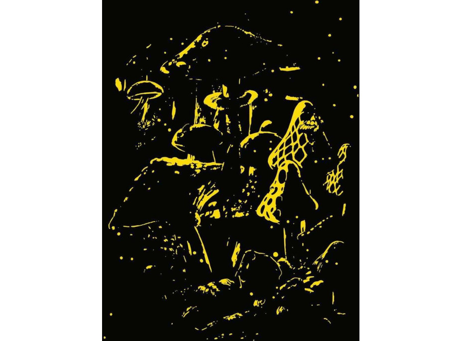 RAVENSBURGER Svítící puzzle Magické houby 500 dílků