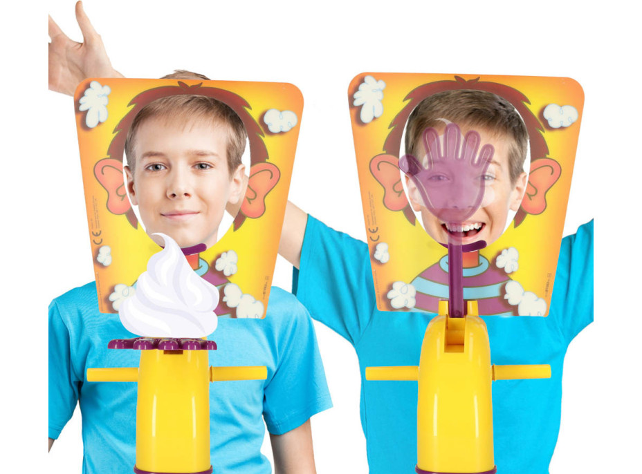 Společenská párty hra PIE FACE - Koláč v obličeji