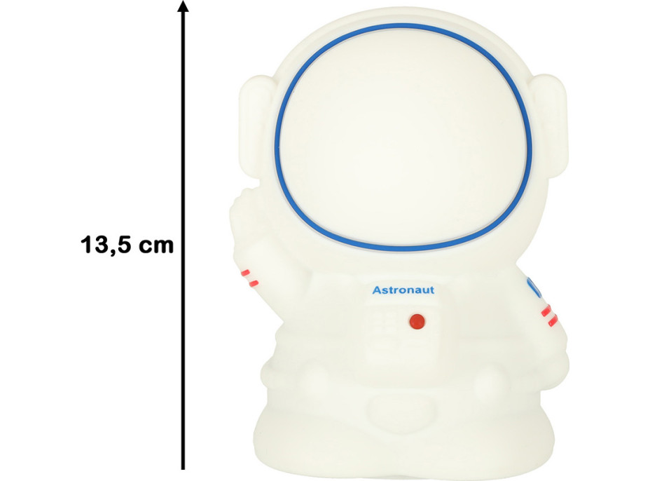Dětské dotykové LED noční světlo RGB - Astronaut