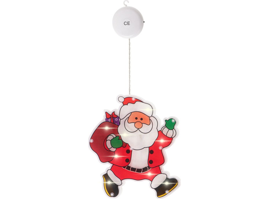 Závěsné LED svítidlo - Santa s dárky