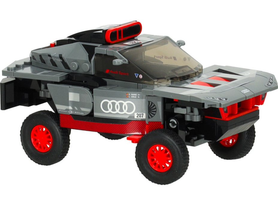 Stavebnice 1:30 Audi RS Q e-tron - 376 dílků