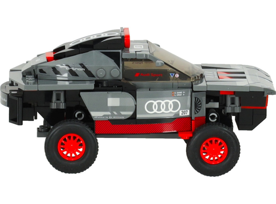 Stavebnice 1:30 Audi RS Q e-tron - 376 dílků
