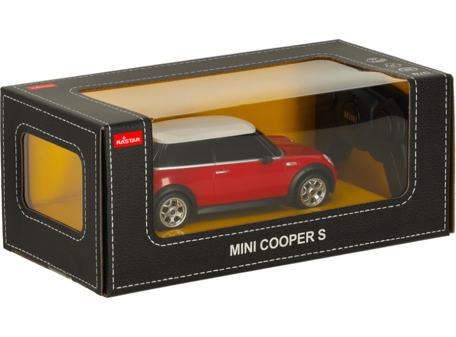RC auto 1:24 MINI COOPER S - červené