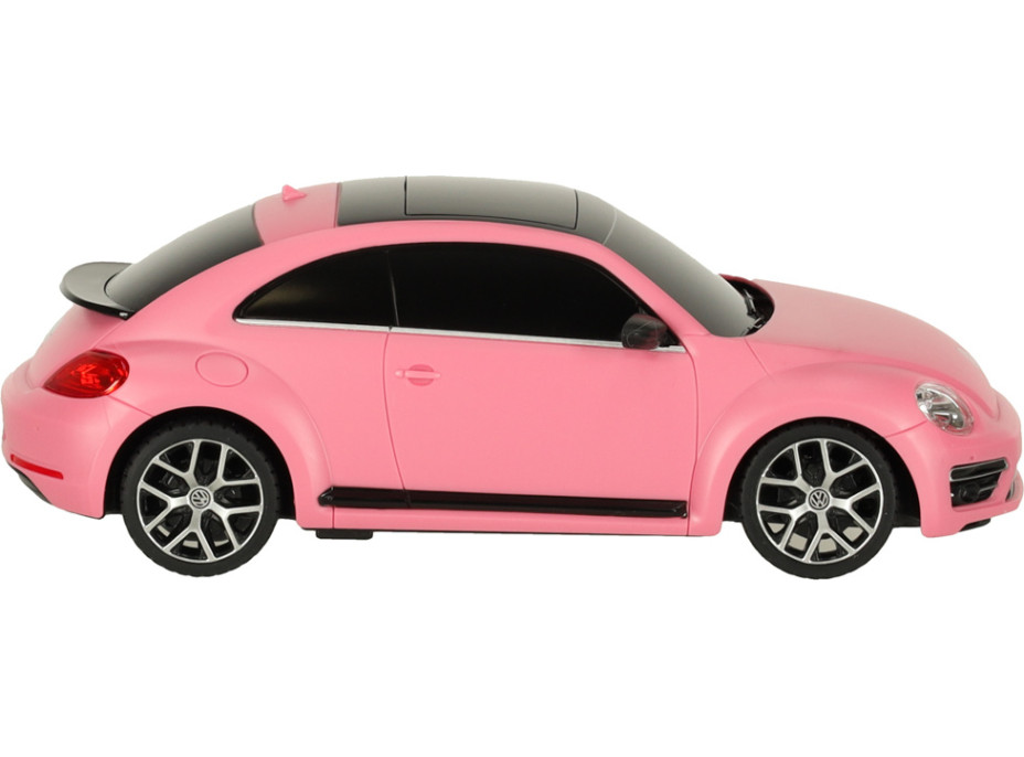 RC auto 1:24 Volkswagen Beetle-UV růžové