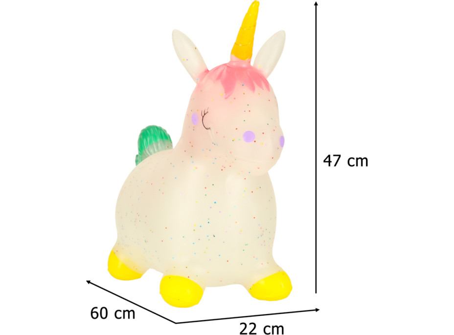 Nafukovací hopsadlo pro děti - Jednorožec