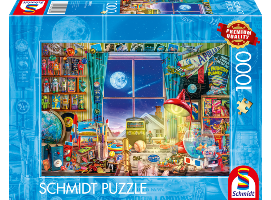 SCHMIDT Puzzle Až na měsíc 1000 dílků