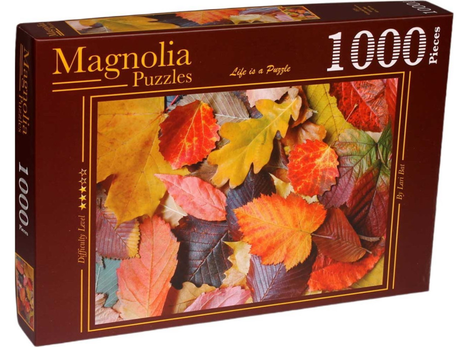 MAGNOLIA Puzzle Barevné listí 1000 dílků