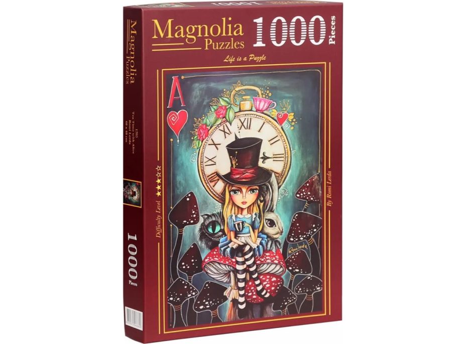 MAGNOLIA Puzzle Čaj s Alenkou 1000 dílků
