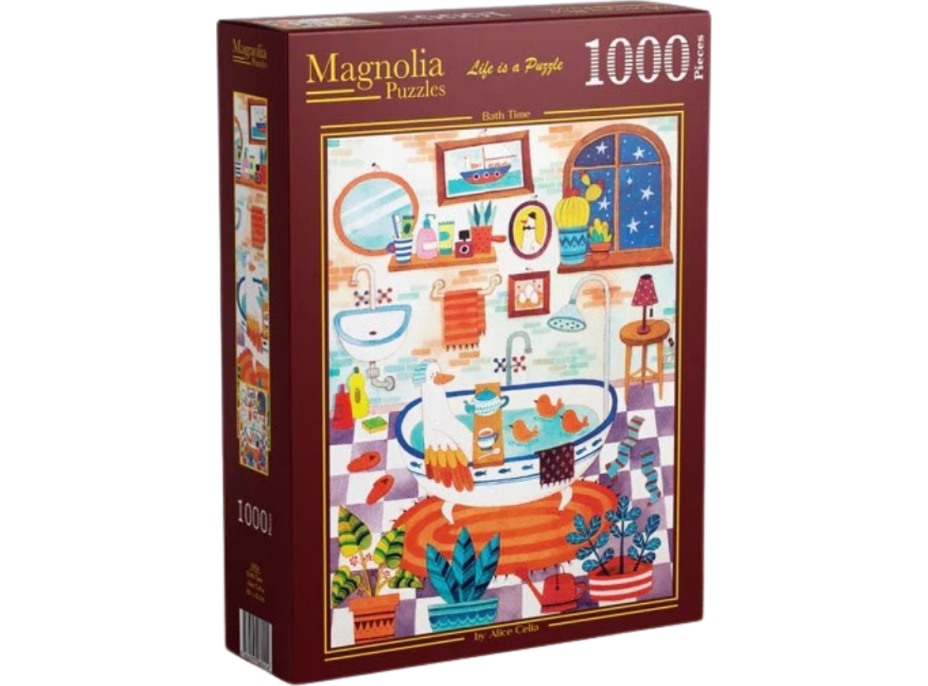 MAGNOLIA Puzzle Čas na koupel 1000 dílků